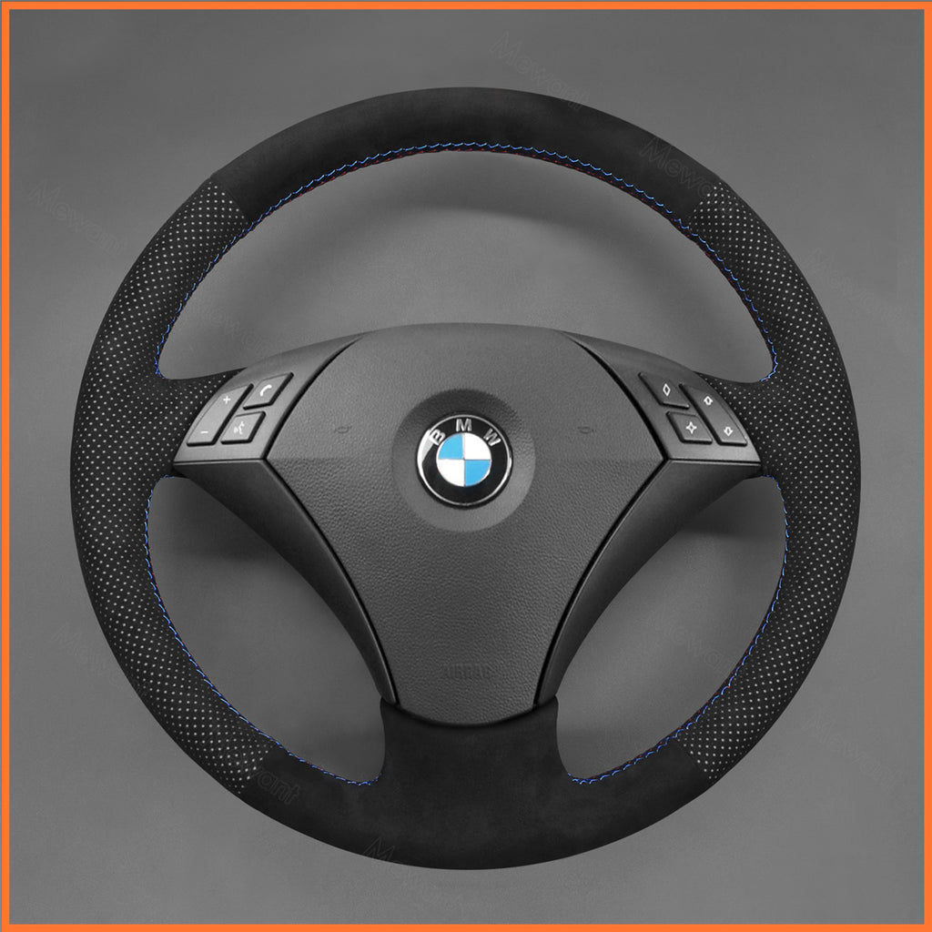 MEWANT Couvre Volant pour BMW 5 Series E60 E61 2004-2009