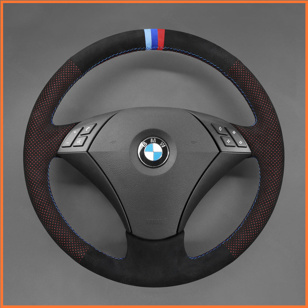 MEWANT Couvre Volant pour BMW 5 Series E60 E61 2004-2009