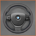 MEWANT Couvre Volant pour BMW 5 Series F10 F11 F07 6 Series F12 F13 F06 7 Series F01 7 Series F02