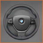 MEWANT Couvre Volant pour BMW 5 Series F10 F11 F07 6 Series F12 F13 F06 7 Series F01 7 Series F02