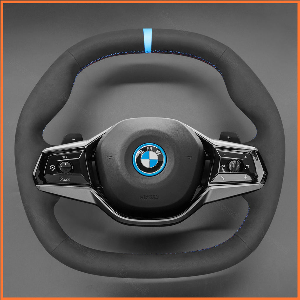 MEWANT Couvre Volant pour BMW 5 Series G60 (Sedan)  G61 i5 G60