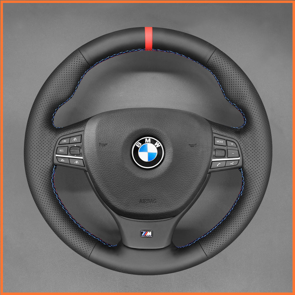 MEWANT Couvre Volant pour BMW 5 Series M Sport  F10 F11  F07 F12 F13 F06 F01 F10