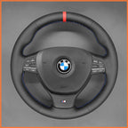 MEWANT Couvre Volant pour BMW 5 Series M Sport  F10 F11  F07 F12 F13 F06 F01 F10