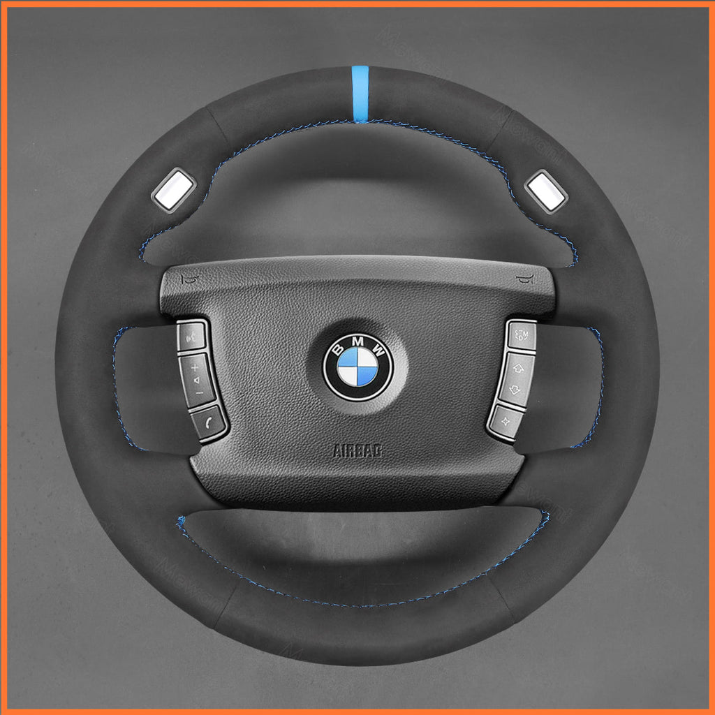 MEWANT Couvre Volant pour BMW 7 Series E65 E66
