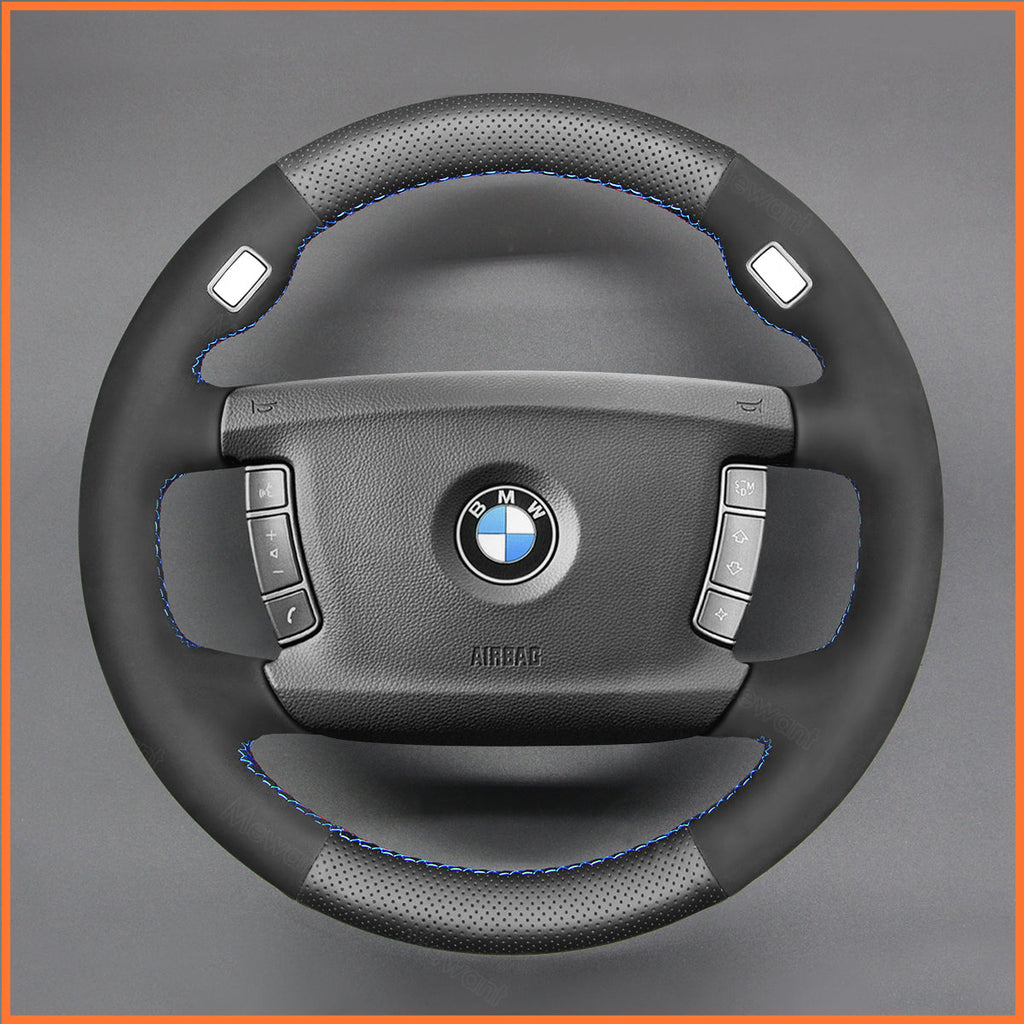 MEWANT Couvre Volant pour BMW 7 Series E65 E66