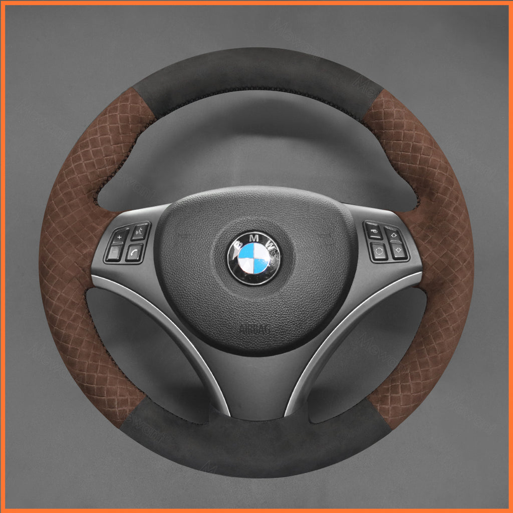 MEWANT Couvre Volant pour BMW E87 E81 E82 E88 E82 E90 E91  E92 E93