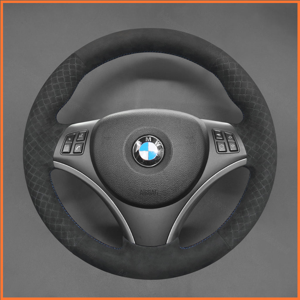 MEWANT Couvre Volant pour BMW E87 E81 E82 E88 E82 E90 E91  E92 E93
