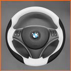 MEWANT Couvre Volant pour BMW E87 E81 E82 E88 E82 E90 E91  E92 E93
