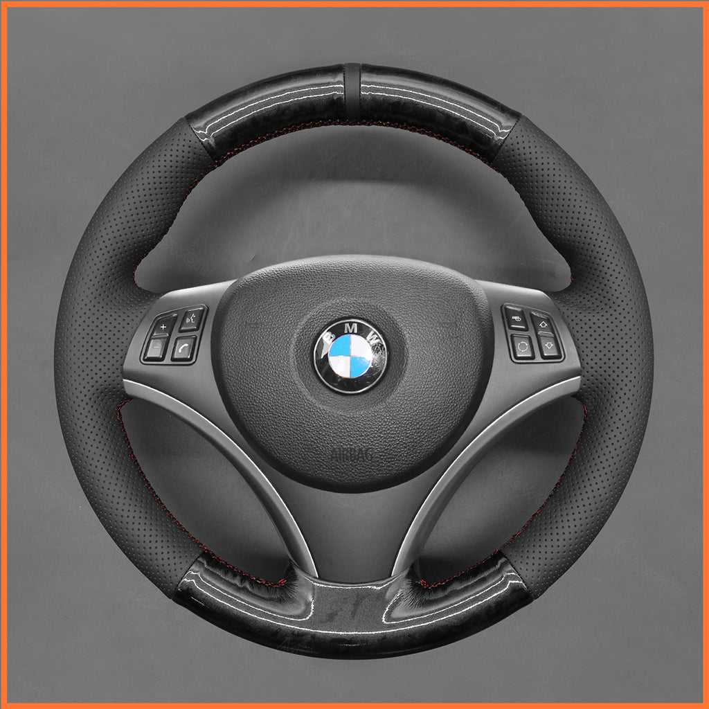 MEWANT Couvre Volant pour BMW E87 E81 E82 E88 E82 E90 E91  E92 E93