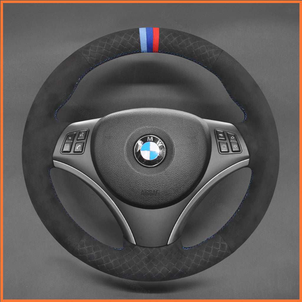 MEWANT Couvre Volant pour BMW E87 E81 E82 E88 E82 E90 E91  E92 E93