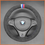 MEWANT Couvre Volant pour BMW E87 E90 E81  E82 E88 E82 E90 E91 E92 E93 E84 2007-2013