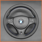 MEWANT Couvre Volant pour BMW E87 E90 E81  E82 E88 E82 E90 E91 E92 E93 E84 2007-2013