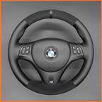 MEWANT Couvre Volant pour BMW E87 E90 E81  E82 E88 E82 E90 E91 E92 E93 E84 2007-2013