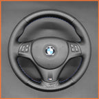 MEWANT Couvre Volant pour BMW E87 E90 E81  E82 E88 E82 E90 E91 E92 E93 E84 2007-2013