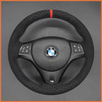 MEWANT Couvre Volant pour BMW E87 E90 E81  E82 E88 E82 E90 E91 E92 E93 E84 2007-2013