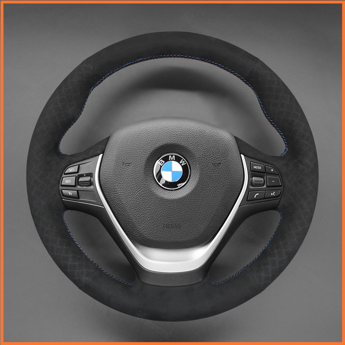 MEWANT Couvre Volant pour BMW F20 F21 F22 F30 F34 F32 F36