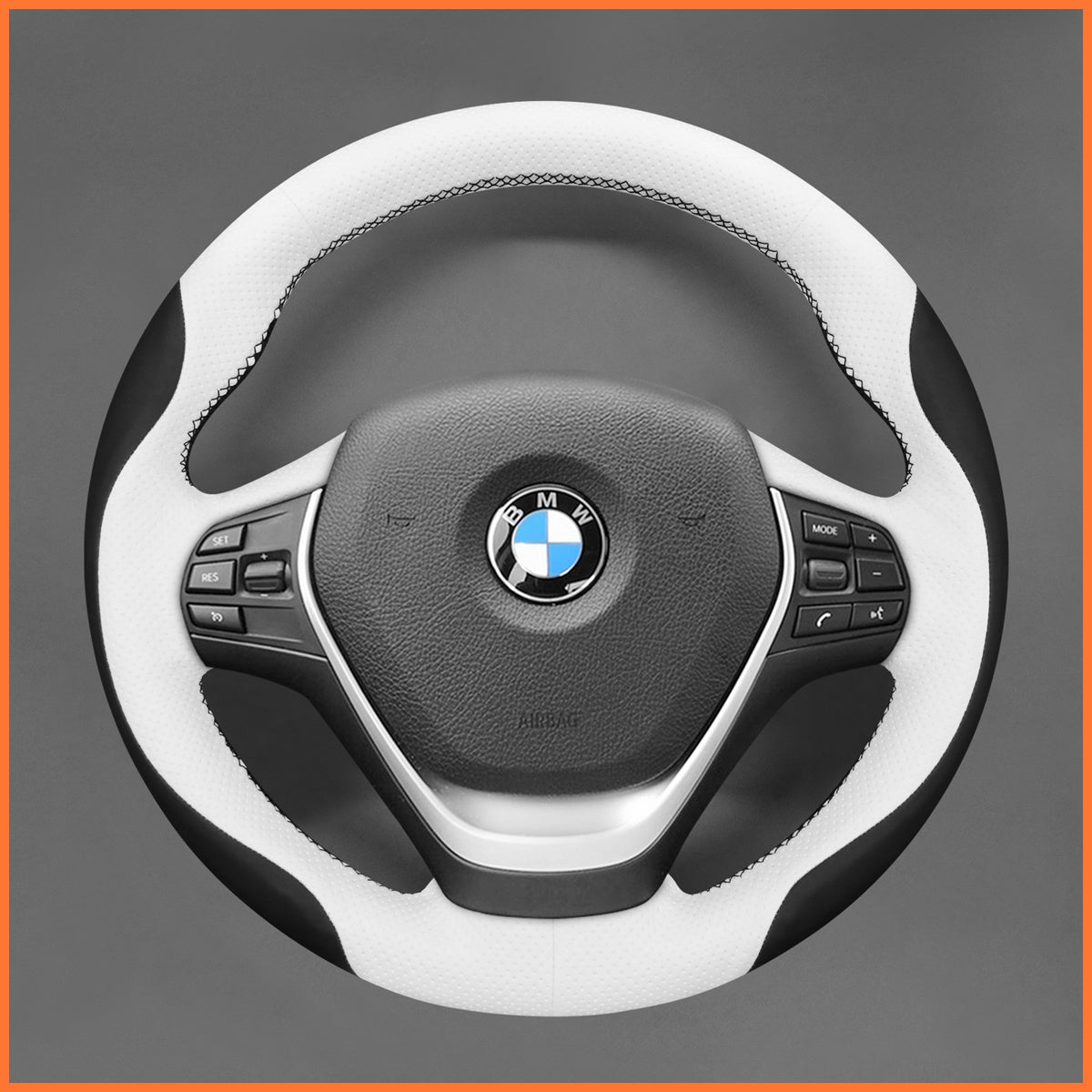 MEWANT Couvre Volant pour BMW F20 F21 F22 F30 F34 F32 F36