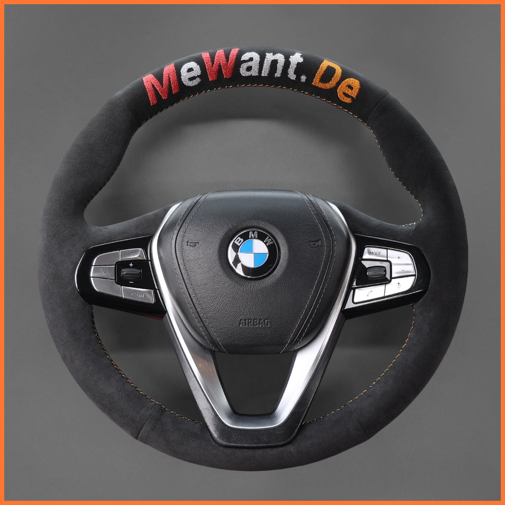 MEWANT Couvre Volant pour BMW F40 F44 G20 G21 G30 G31 G32 G11 G12 G26 X3 X6 Z4