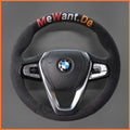 MEWANT Couvre Volant pour BMW F40 F44 G20 G21 G30 G31 G32 G11 G12 G26 X3 X6 Z4