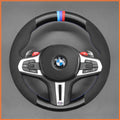 MEWANT Couvre Volant pour BMW M2 G87 M3 G80 G81 M4 G82 G83 M5 F90 F91 F92 F93 X3 X4 X5
