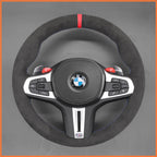 MEWANT Couvre Volant pour BMW M2 M3 M4 M5 M8 G8X F9X