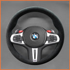 MEWANT Couvre Volant pour BMW M2 M3 M4 M5 M8 G8X F9X