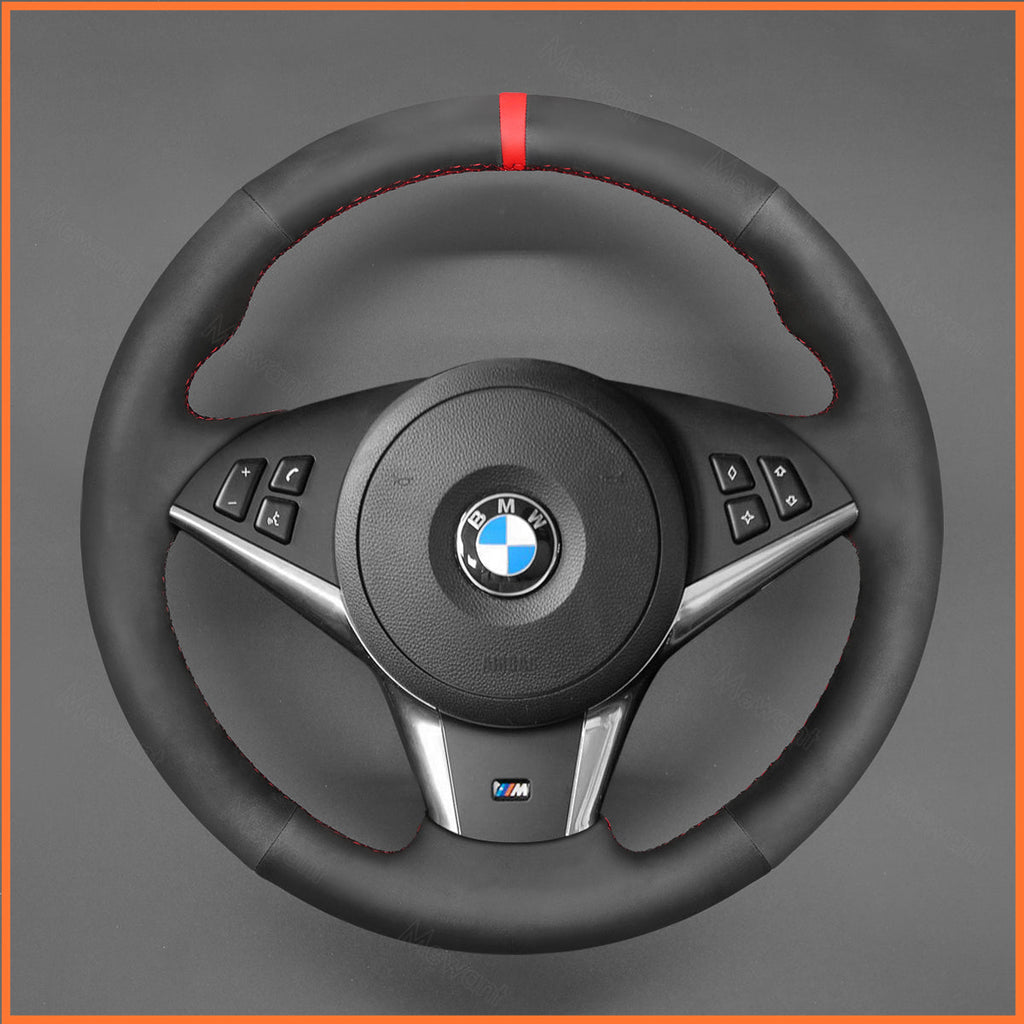 MEWANT Couvre Volant pour BMW M5 E60 E61 E63 E64