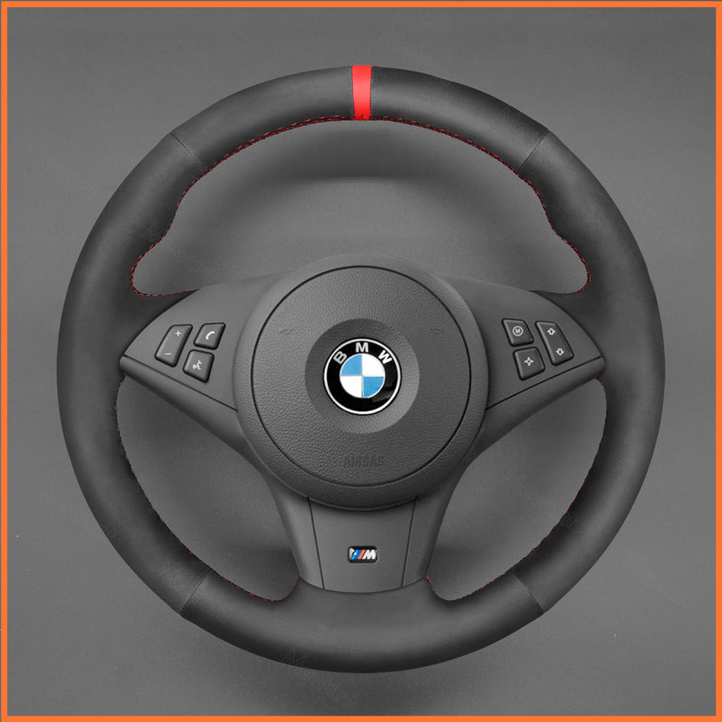 MEWANT Couvre Volant pour BMW M5 E60 E61 E63 E64