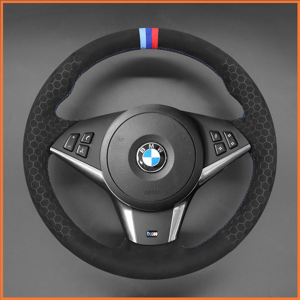 MEWANT Couvre Volant pour BMW M5 E60 E61 E63 E64
