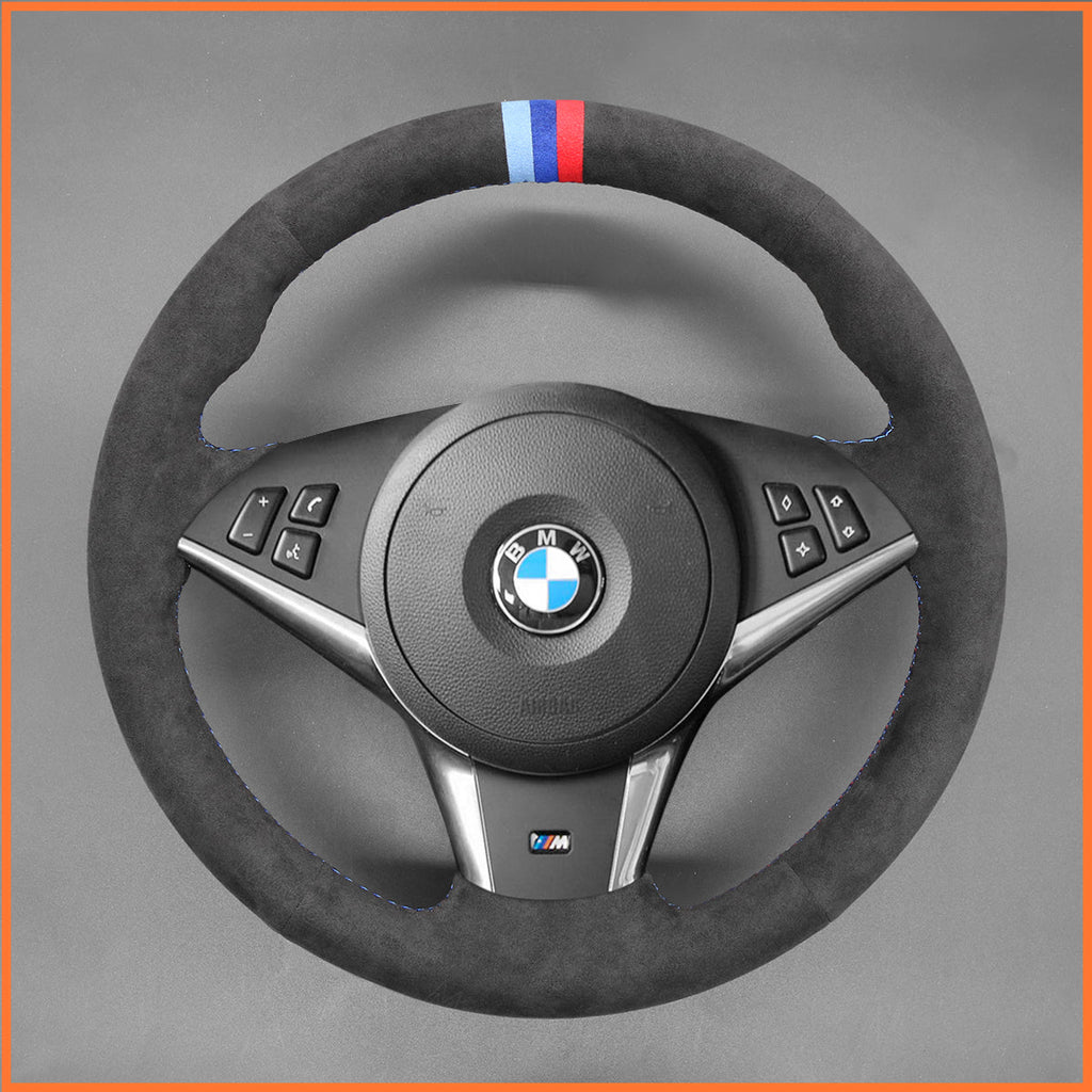 MEWANT Couvre Volant pour BMW M5 E60 E61 E63 E64