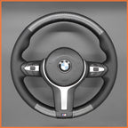 MEWANT Couvre Volant pour BMW (M Sport) X6 X5X4 X3 X2 X1 F12 F10 F32 F34 F20 F21 M135i F45 F46  F22 F23 M235i F30 F31 2015-2019