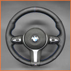 MEWANT Couvre Volant pour BMW (M Sport) X6 X5X4 X3 X2 X1 F12 F10 F32 F34 F20 F21 M135i F45 F46  F22 F23 M235i F30 F31 2015-2019
