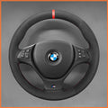 MEWANT Couvre Volant pour BMW X5 E70 (M Sport)  M50d E71 M50d E70 E71