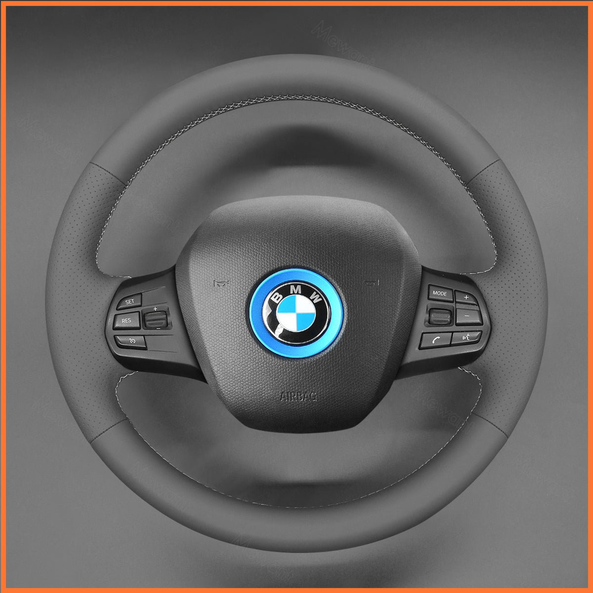 MEWANT Couvre Volant pour BMW i3 2013-2022