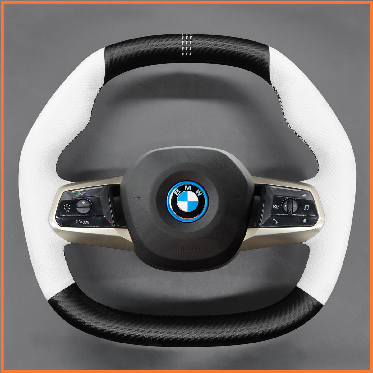 MEWANT Couvre Volant pour BMW iX (I20) 2021-2024