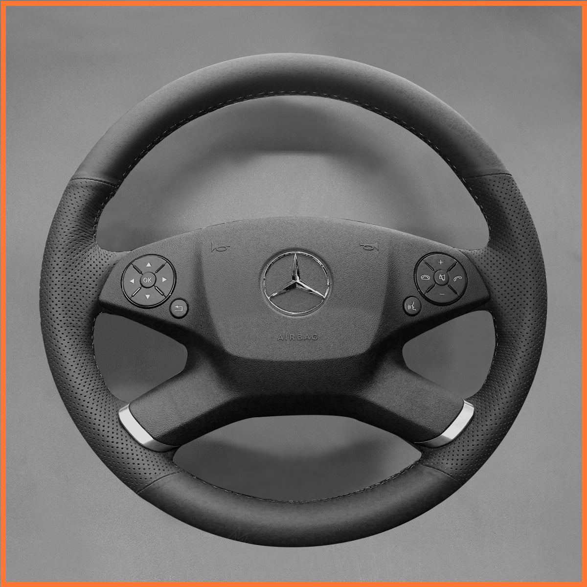 MEWANT Couvre Volant pour Benz E-Class W212 2010-2011