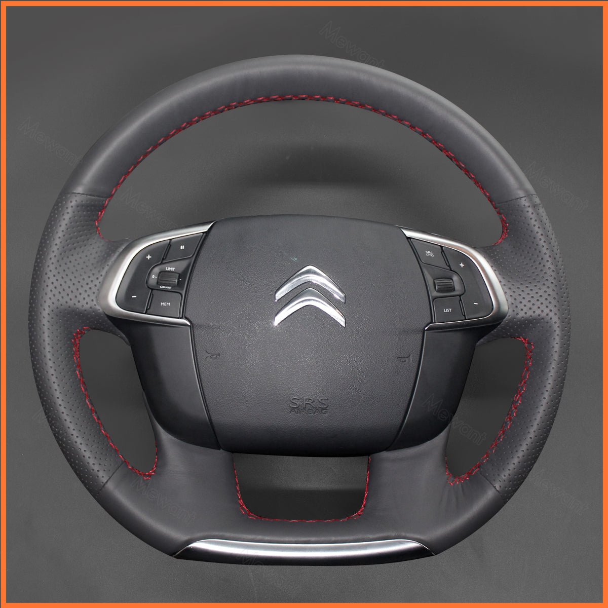 MEWANT Couvre Volant pour Citroen C4 2010-2019 / DS 4 DS4 2011-2018
