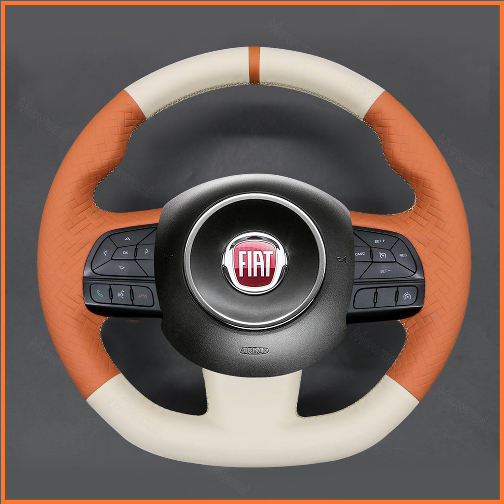 MEWANT Couvre Volant pour Fiat 500X 2014-2021