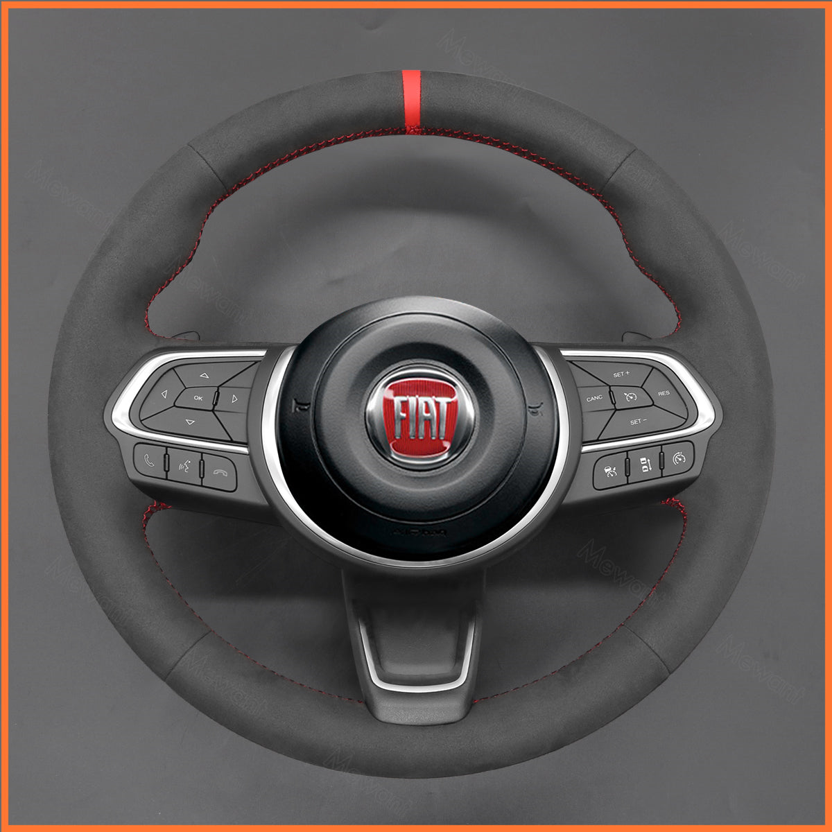 MEWANT Couvre Volant pour Fiat 500X 2022-2024