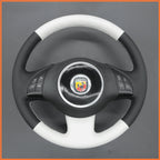 MEWANT Couvre Volant pour Fiat 500 2007-2015 Fiat 500e 2014-2018 Fiat 500C 2014-2017