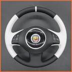 MEWANT Couvre Volant pour Fiat 500 2007-2015 Fiat 500e 2014-2018 Fiat 500C 2014-2017