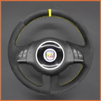 MEWANT Couvre Volant pour Fiat 500 2007-2015 Fiat 500e 2014-2018 Fiat 500C 2014-2017