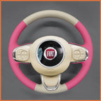 MEWANT Couvre Volant pour Fiat 500 2015-2021 / 500C 2016-2021