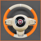 MEWANT Couvre Volant pour Fiat 500 2015-2021 / 500C 2016-2021