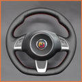 MEWANT Couvre Volant pour Fiat Abarth 500 500C 595 595C Fiat 500 (GQ/S) 500C (S)