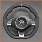 MEWANT Couvre Volant pour Fiat Abarth 500 500C 595 595C Fiat 500 (GQ/S) 500C (S)