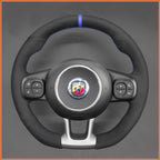 MEWANT Couvre Volant pour Fiat Abarth 595 595C 695 695C Fiat 500 500C