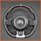 MEWANT Couvre Volant pour Fiat Abarth 595 595C 695 695C Fiat 500 500C