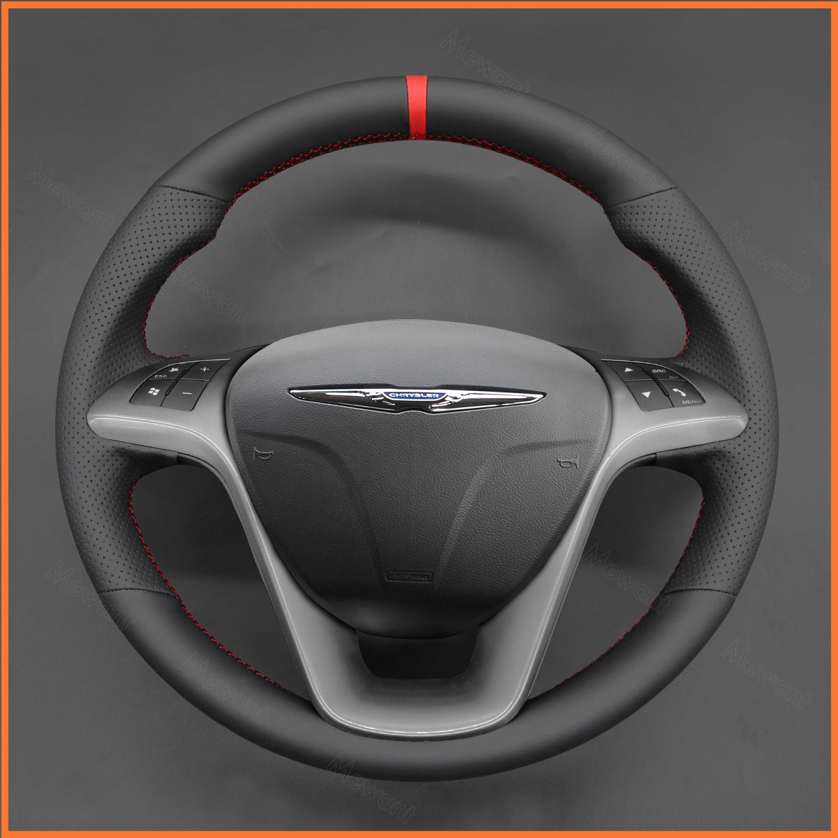 MEWANT Couvre Volant pour Lancia Delta 2008-2014 / Chrysler Delta 2011-2014