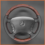 MEWANT Couvre Volant pour Mercedes-BENZ CL-Class C215 S-Class W220 2000-2006